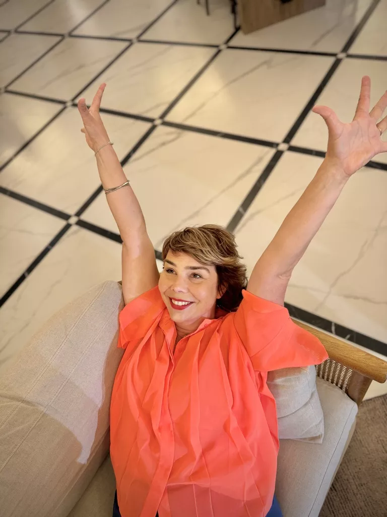 Tina Holmes Frau Coach Leader Wechseljahre